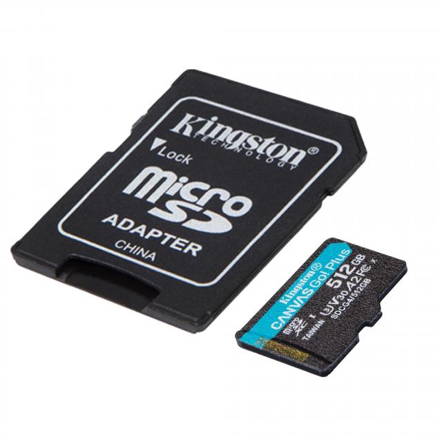 Карта памет Kingston Canvas Go! Plus Gen4 microSDXC 512GB 