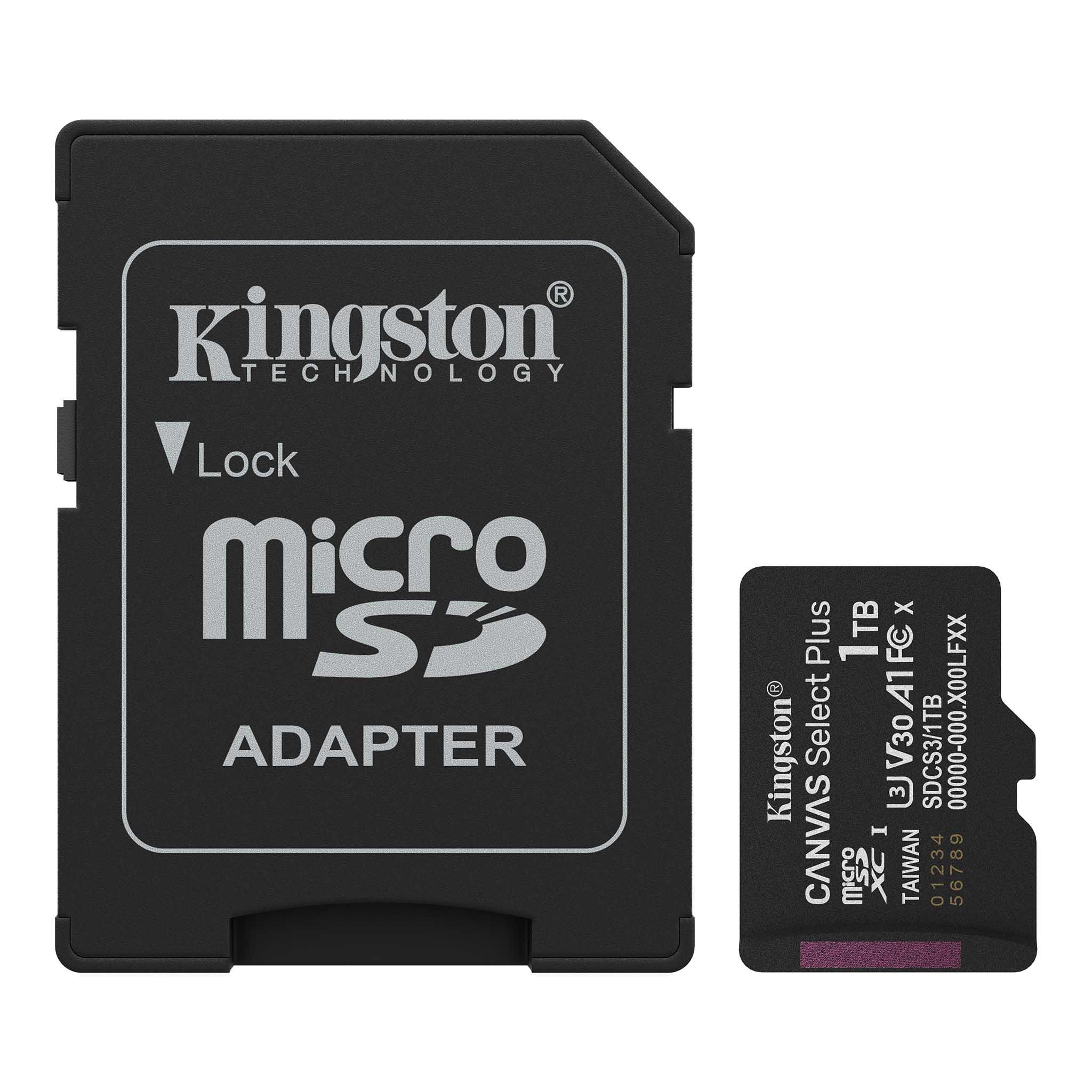 Карта памет Kingston Canvas Select Plus, microSDXC 1TB