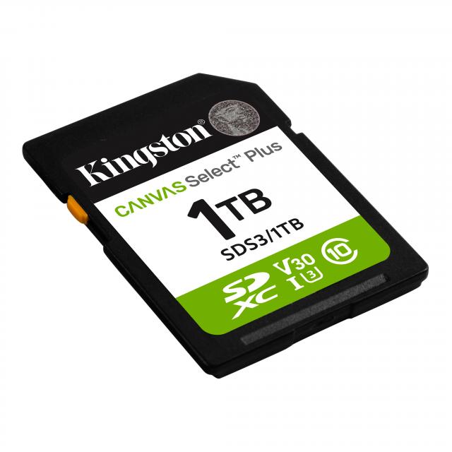 Карта памет Kingston Canvas Select Plus SD 1TB 