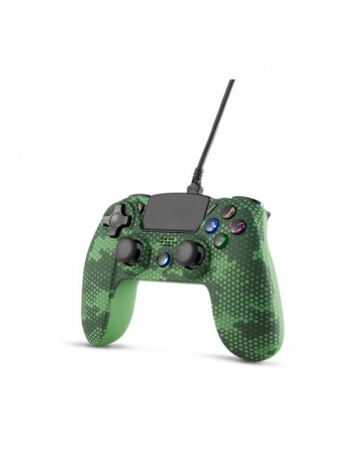 Геймърски контролер Spartan Gear - Hoplite 2 Wired Controller - Super Gamer (Special Edition) PC/PS4 Green 