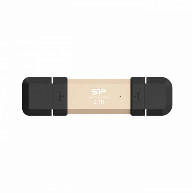 Външен SSD Silicon Power DS72 Gold - 2TB 