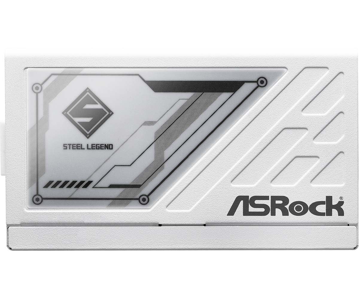 Захранващ блок ASRock Steel Legend White 1000W 80+ Gold