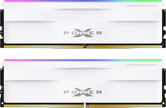 Памет Silicon Power XPOWER Zenith RGB White 32GB(2x16GB) UDIMM DDR5 6000MHz CL30 