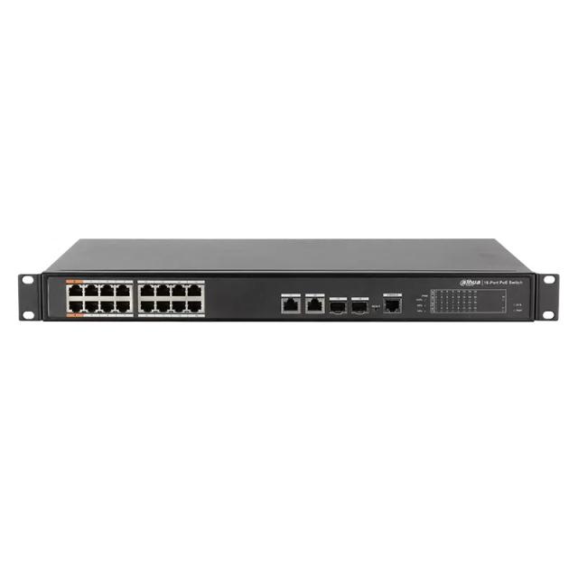 Switch Dahua PFS4218-16ET-240, 16 ports, managed, PoE, Gigabit 