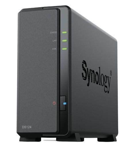 Synology 1-Bay DiskStation DS124 (Diskless) Black 