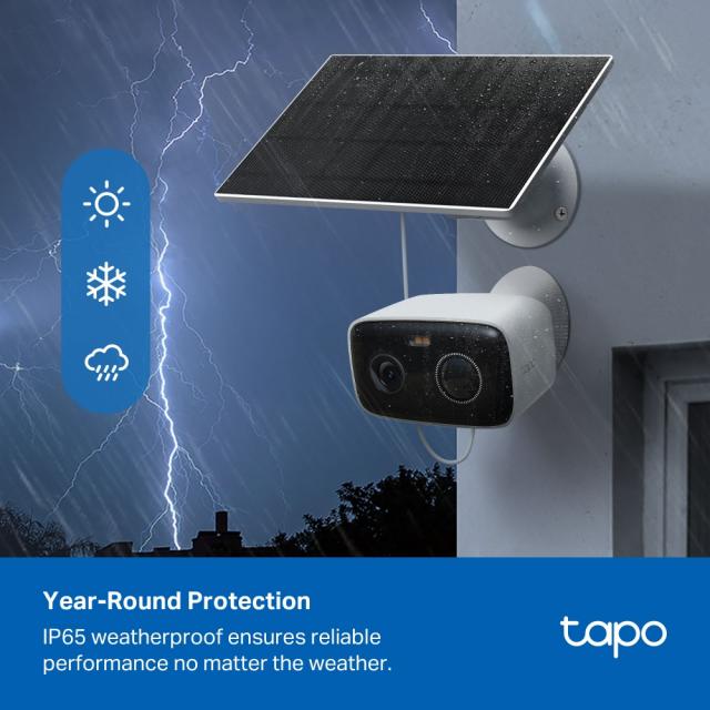 Solar-Powered Security Camera Kit TP-Link Tapo C400 Kit 