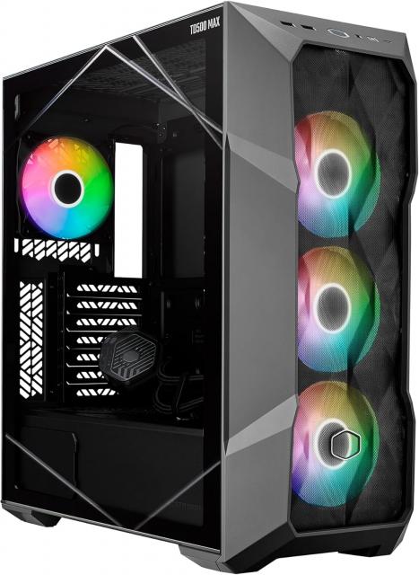 Case Cooler Master TD500 Max + 850W Gold, 360 AIO Cooler 