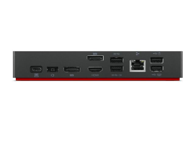 Lenovo Универсална USB-C докинг станция, Dock Gen3 HDMI, 2 X DP, 1 GbE, 90W 