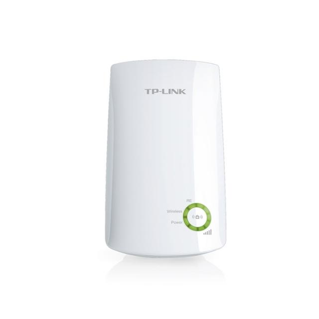 Безжичен разширител TP-LINK TL-WA854RE, 300 Mbps - Бял 