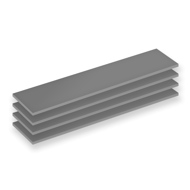 Premium Performance Thermal pad ARCTIC TP-4 - 120x20x1.0 mm 4-Pack 