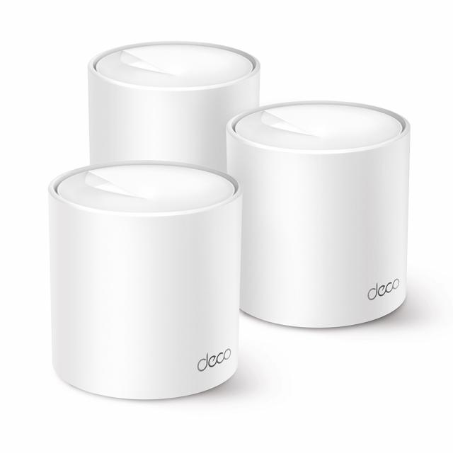 ТП Линк /TP-LINK/  Точка за достъп DECO X10 (3-pack), AX1500, 2xGbE, MU-MIMO, WiFi 