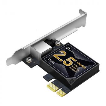Ethernet Adapter TP-LINK TX201 PCIe 10 Mbps/ 100 Mbps/ 1 Gbps/ 2.5 Gbps