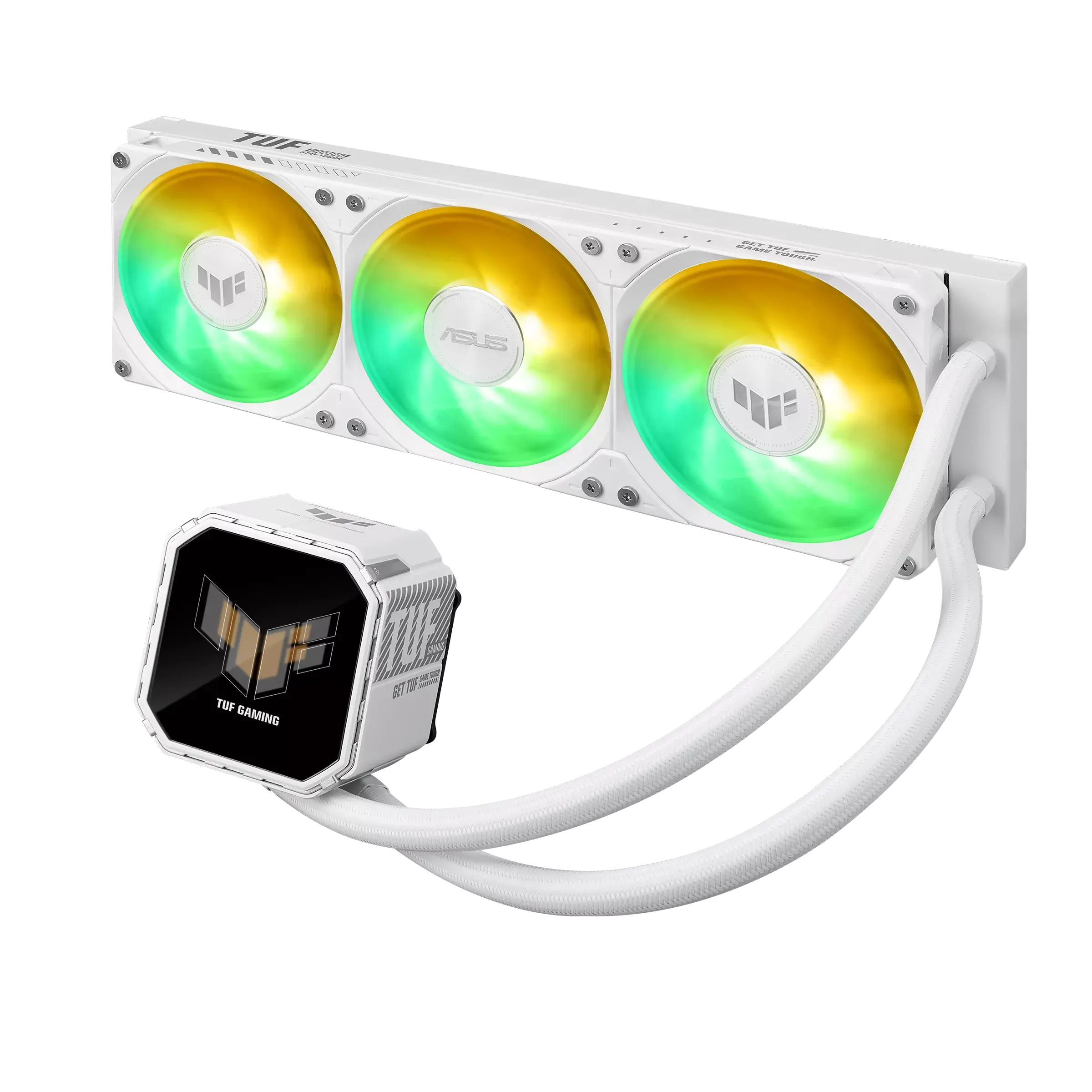 Охладител за процесор ASUS TUF Gaming LC III 360 ARGB LCD White Edition