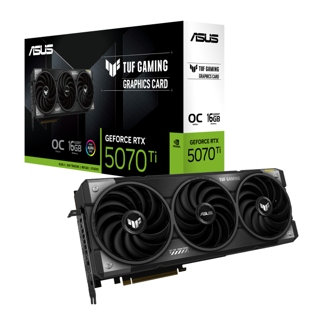 Видео карта ASUS TUF Gaming RTX 5070 TI OC 16GB GDDR7 