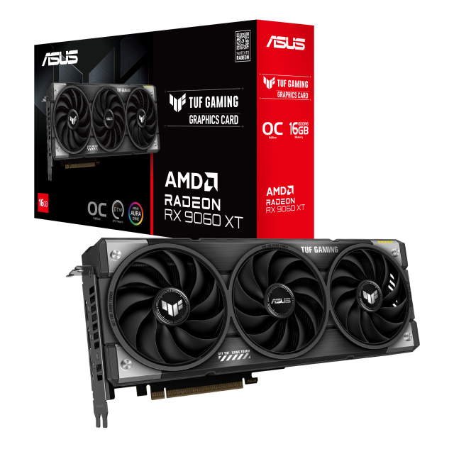 Видео карта ASUS TUF GAMING RADEON RX 9060 XT OC 16GB GDDR6 