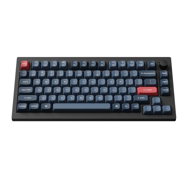 Mechanical keyboard Keychron V1 MAX QMK 75% Carbon Black - Wireless 