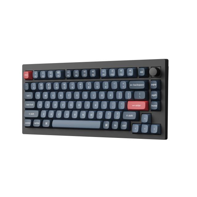 Mechanical keyboard Keychron V1 MAX QMK 75% Carbon Black - Wireless 