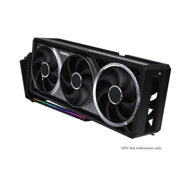 Брекет и кабел Lian Li 4 Slots Vertical GPU Kit v3, PCIe 5.0 за вертикален монтаж на видео карта - Черен