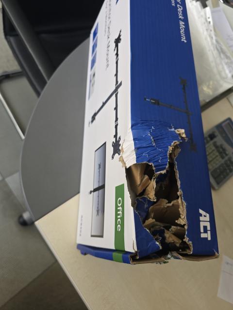 Monitor desk mount, 2 screens up to 32", VESA 