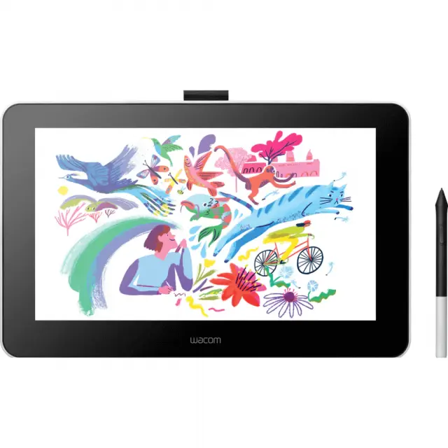 WACOM Graphic display tablet One 13 TOUCH Pen Display, 13.3" Full HD 1920 x 1080 