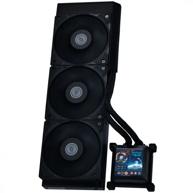 CPU Cooler Lian Li HydroShift LCD 360 Silent -  Black 