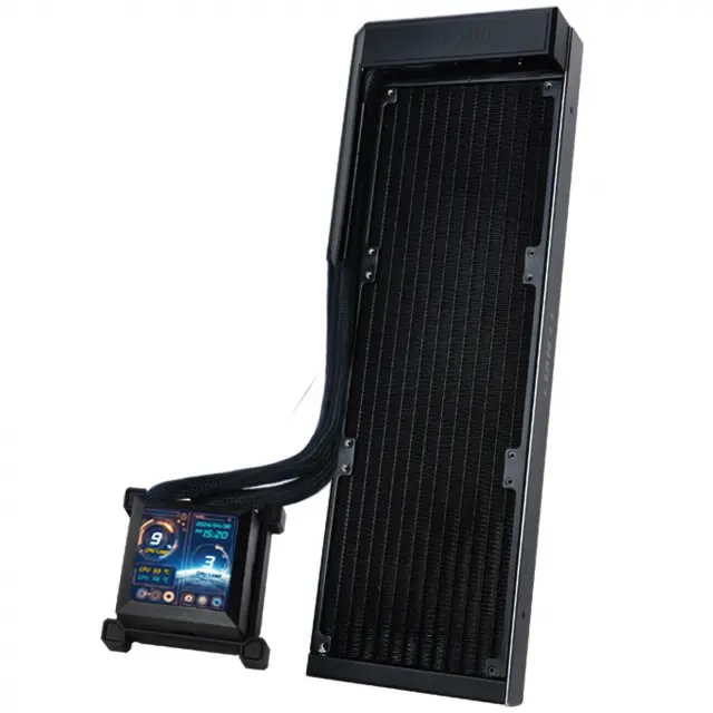 CPU Cooler Lian Li HydroShift LCD 360 Fanless RGB - Black 