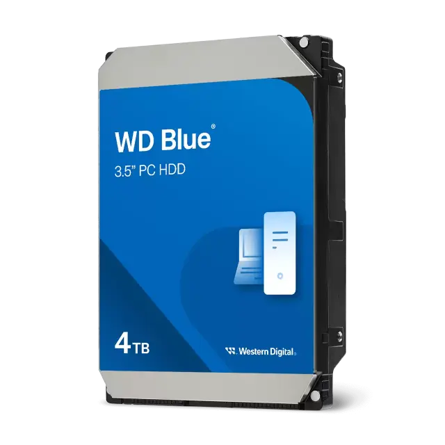 HDD WD Blue 4TB, 5400rpm 256MB, SATA3 - WD40EZZX 