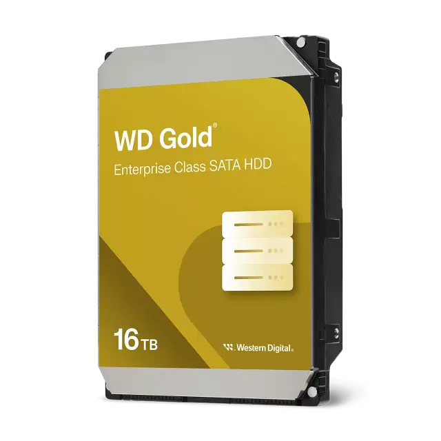 Твърд диск WD 16Tb Gold Enterprise 3.5"  7200RPM, 512MB, WD161KRYZ 