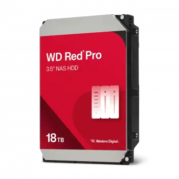 Хард диск WD Red Pro, 18TB NAS, 3.5", 512MB, 7200RPM, WD181KFGX