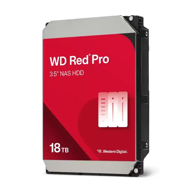 Хард диск WD Red Pro, 18TB NAS, 3.5", 512MB, 7200RPM, WD181KFGX 
