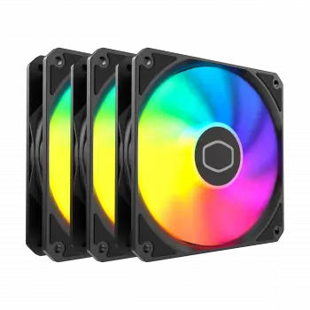 3-Pack Fan Cooler Master MasterFan MF120 Lite ARGB