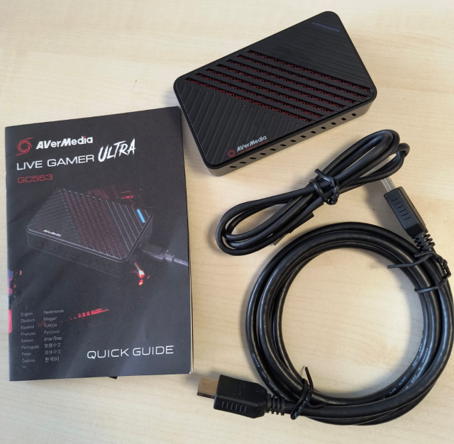 External Capture AVerMedia LIVE Gamer ULTRA 