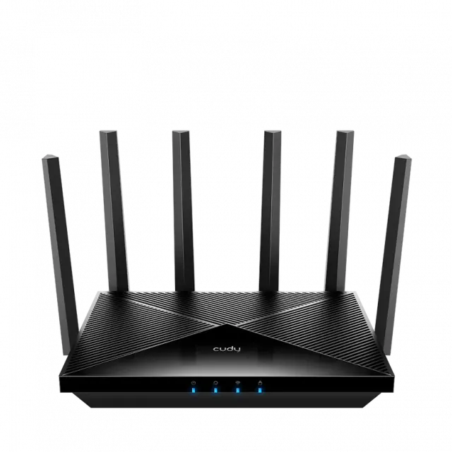 Безжичен рутер Cudy BE6500 двубандов Wi-Fi 7, 1x2.5Gbps WAN порт,4x10/100/1000, 6x5dBi антени 
