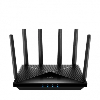 Безжичен рутер Cudy BE11000 Tri Band Wi-Fi 7, 4x2.5Gbps порт, 6x5dBi антени
