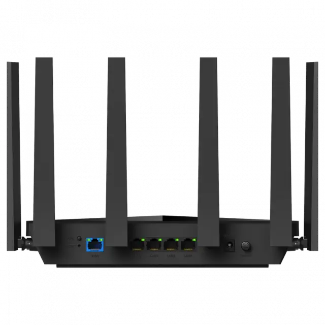 Безжичен рутер Cudy BE6500 двубандов Wi-Fi 7, 1x2.5Gbps WAN порт,4x10/100/1000, 6x5dBi антени 