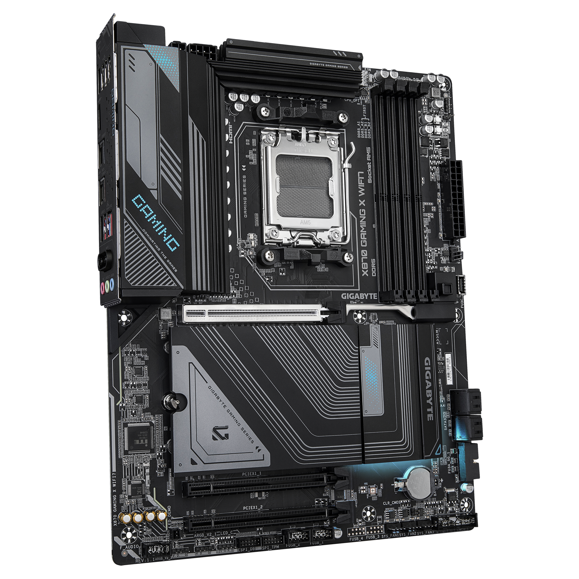 Дънна платка GIGABYTE X870 GAMING WIFI 7, Socket AM5