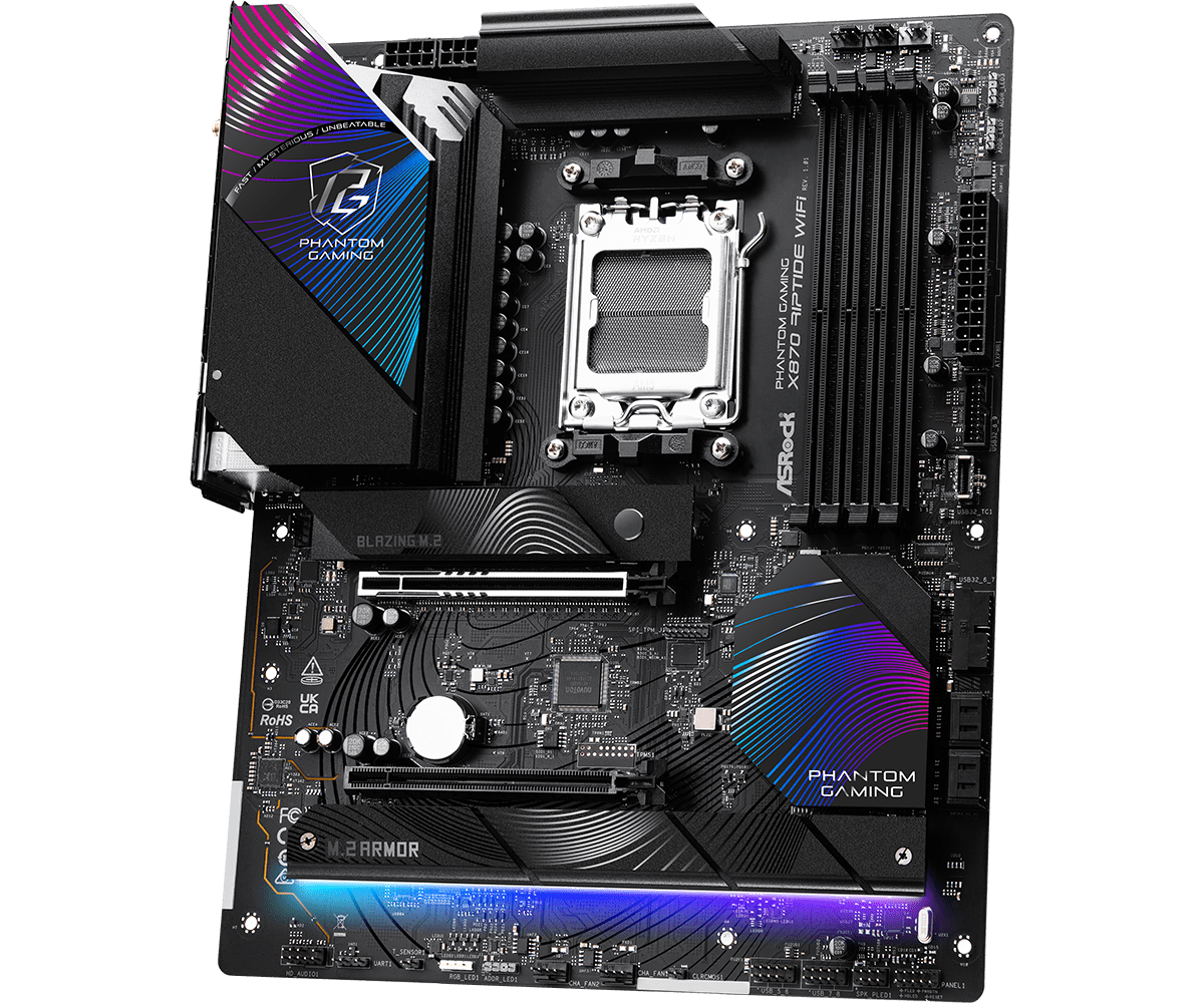 Дънна платка ASROCK X870 RIPTIDE WIFI, Socket AM5