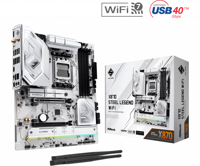 Motherboard ASROCK X870 STEEL LEGEND WIFI,, Socket AM5 