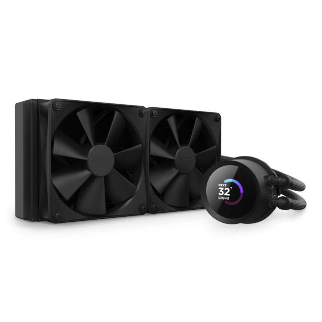 AIO Liquid Cooler NZXT Kraken 240 Black - LCD Display 