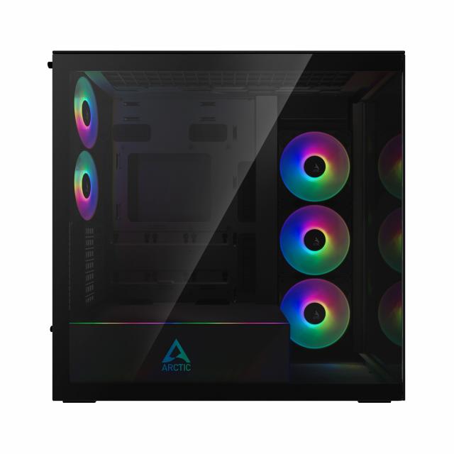 Кутия за компютър Arctic Xtender Mirror - Black Mid-Tower 
