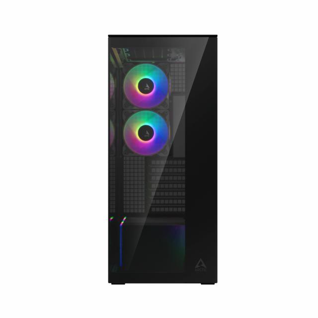 Кутия за компютър Arctic Xtender Mirror - Black Mid-Tower 