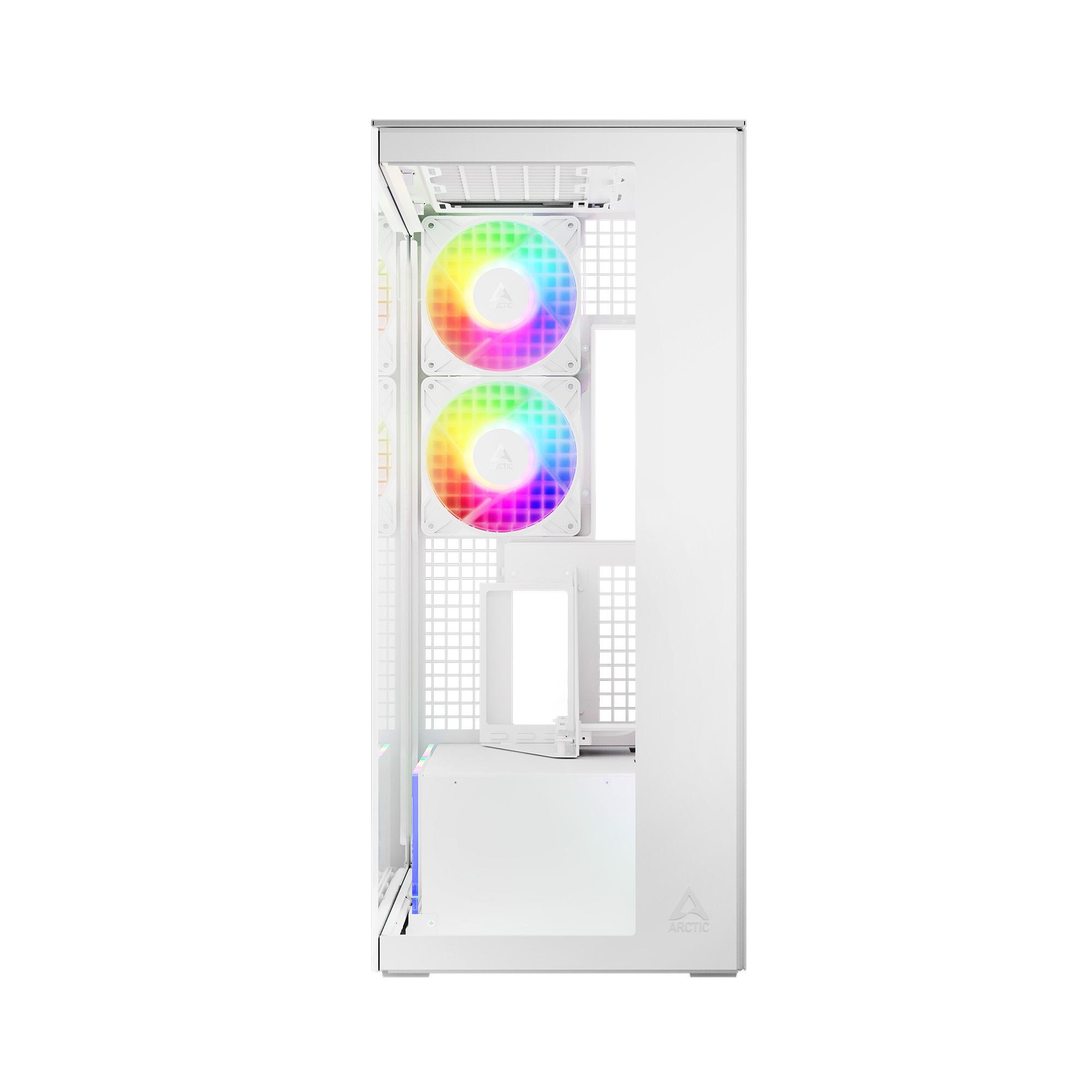 Кутия за компютър Arctic Xtender VG - White Mid-Tower