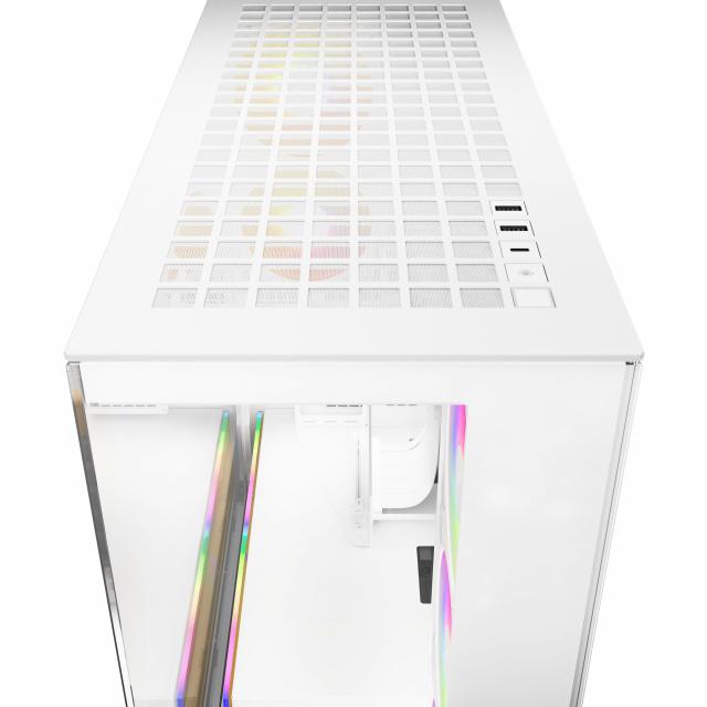 Кутия за компютър Arctic Xtender VG - White Mid-Tower 