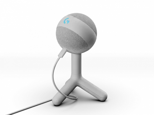 Dynamic Microphone Logitech YETI ORB White 