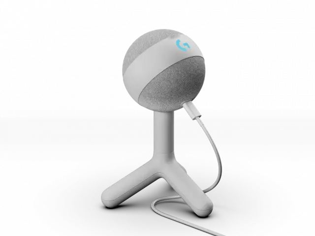 Dynamic Microphone Logitech YETI ORB White 