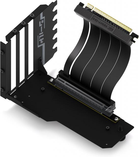 EZDIY-FAB Vertical PCIe 4.0 GPU Mount Bracket Graphic Card Holder 90° Riser Cable 