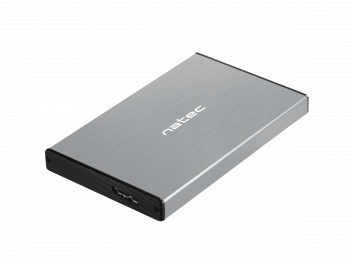 Чекмедже за твърд диск Natec Rhino Go 2,5’’, USB 3.0, Сив
