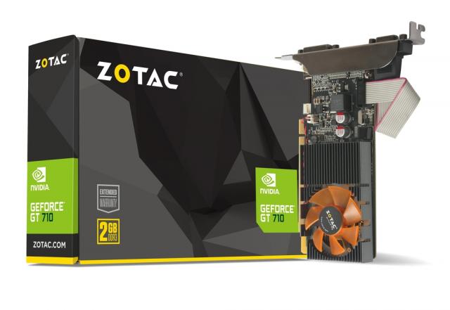 Видео карта ZOTAC GeForce GT 710 2GB GDDR5 
