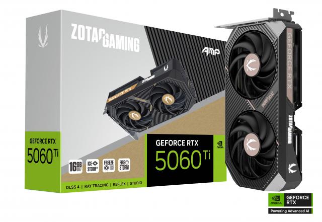 Видео карта ZOTAC GAMING RTX 5060 TI 16GB AMP GDDR7 