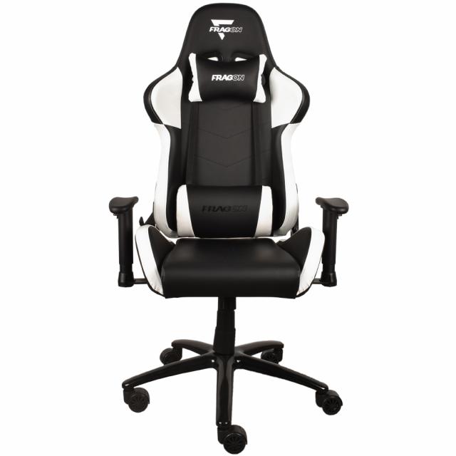 Геймърски стол FragON 2X Series V2 - Black/White 